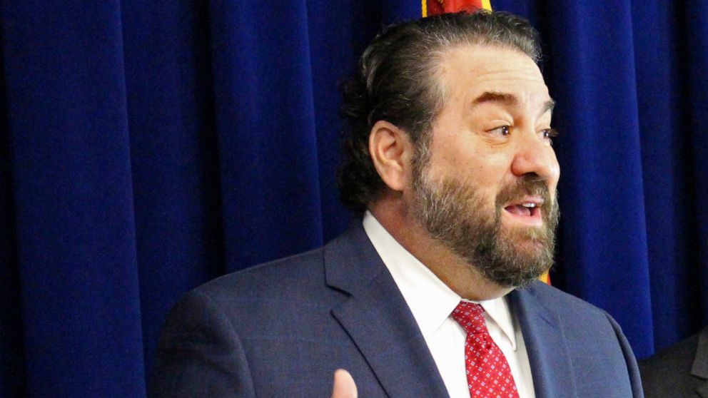 Arizona Attorney General Mark Brnovich speaks at a news conference in Phoenix, on Jan. 7, 2020.